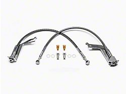 Wilwood CPB Caliper Flexline Brake Line Kit; Rear (99-04 Mustang GT)