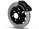 Wilwood DynaPro 4R Drag Race Front Big Brake Kit with Slotted Rotors; Anodized Gray Calipers (15-23 Mustang)