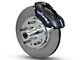 Wilwood Forged Dynalite Pro Series Front Big Brake Kit with Solid Rotors; Black Calipers (87-93 Mustang w/ 5-Lug Conversion)