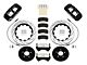 Wilwood AERO6 Front Big Brake Kit with 14-Inch Drilled and Slotted Rotors; Black Calipers (94-04 Mustang)