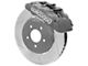 Wilwood GN4R Lug Drive Race Front Big Brake Kit; Anodized Gray Calipers (05-14 Mustang)