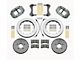 Wilwood Superlite 4R Road Race Front Big Brake Kit with 12.88-Inch Plain Rotors; Anodized Gray Calipers (94-04 Mustang)