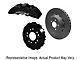 Wilwood SX6R WCCB Carbon Ceramic Front Big Brake Kit; Red Calipers (15-23 Mustang)