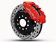 Wilwood Superlite 6R Front Big Brake Kit with 14-Inch Drilled and Slotted Rotors; Red Calipers (05-14 Mustang)