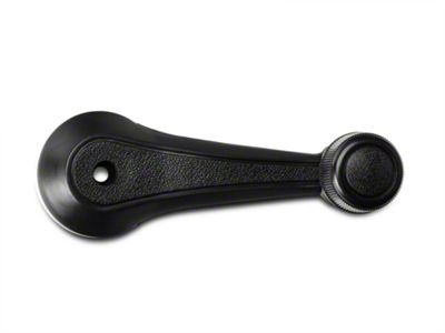 OPR Window Crank Handle; Black (79-86 Mustang)