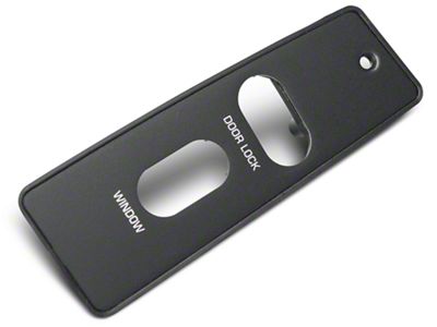 Window Switch Bezel; Passenger Side (87-93 Mustang)