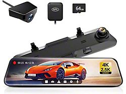 WOLFBOX 4K+2.5K Touch Screen Parking Monitoring Dash Cam (Universal; Some Adaptation May Be Required)