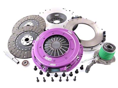 X-Clutch 10.50-Inch Organic Twin Disc Clutch Kit with Flywheel (16-24 Camaro SS, ZL1)