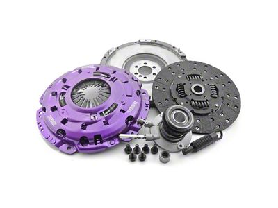 X-Clutch Stage 1 Single Sprung Organic Disc Clutch Kit with Flywheel and Hydraulic Release Bearing; 26-Spline (98-02 5.7L Camaro)