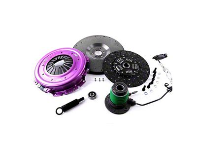 X-Clutch Stage 1 Single Sprung Organic Disc Clutch Kit with Flywheel and Hydraulic Release Bearing; 26-Spline (05-07 6.0L Corvette C6)
