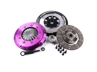 X-Clutch Stage 1 Single Sprung Organic Disc Clutch Kit with Flywheel and Hydraulic Release Bearing; 26-Spline (05-13 Corvette C6 Base; 10-13 Corvette C6 Grand Sport)