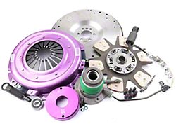 X-Clutch Stage 2 Single Sprung Ceramic Disc Clutch Kit with Chromoly Flywheel and Hydraulic Release Bearing; 26-Spline (05-07 6.0L Corvette C6)