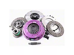 X-Clutch 10.50-Inch Twin Sprung Organic Disc Clutch Kit with Flywheel and Hydraulic Release Bearing; 23-Spline (18-23 Mustang GT)