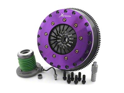 X-Clutch Race Carbon Twin Disc Clutch Kit (15-23 Mustang EcoBoost)