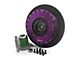 X-Clutch 9-Inch Twin Solid Organic Disc Clutch Kit with Chromoly Flywheel and Hydraulic Release Bearing; 23-Spline (11-17 Mustang GT)