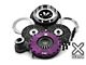 X-Clutch 9-Inch Twin Solid Organic Disc Clutch Kit with Chromoly Flywheel and Hydraulic Release Bearing; 23-Spline (18-23 Mustang GT)