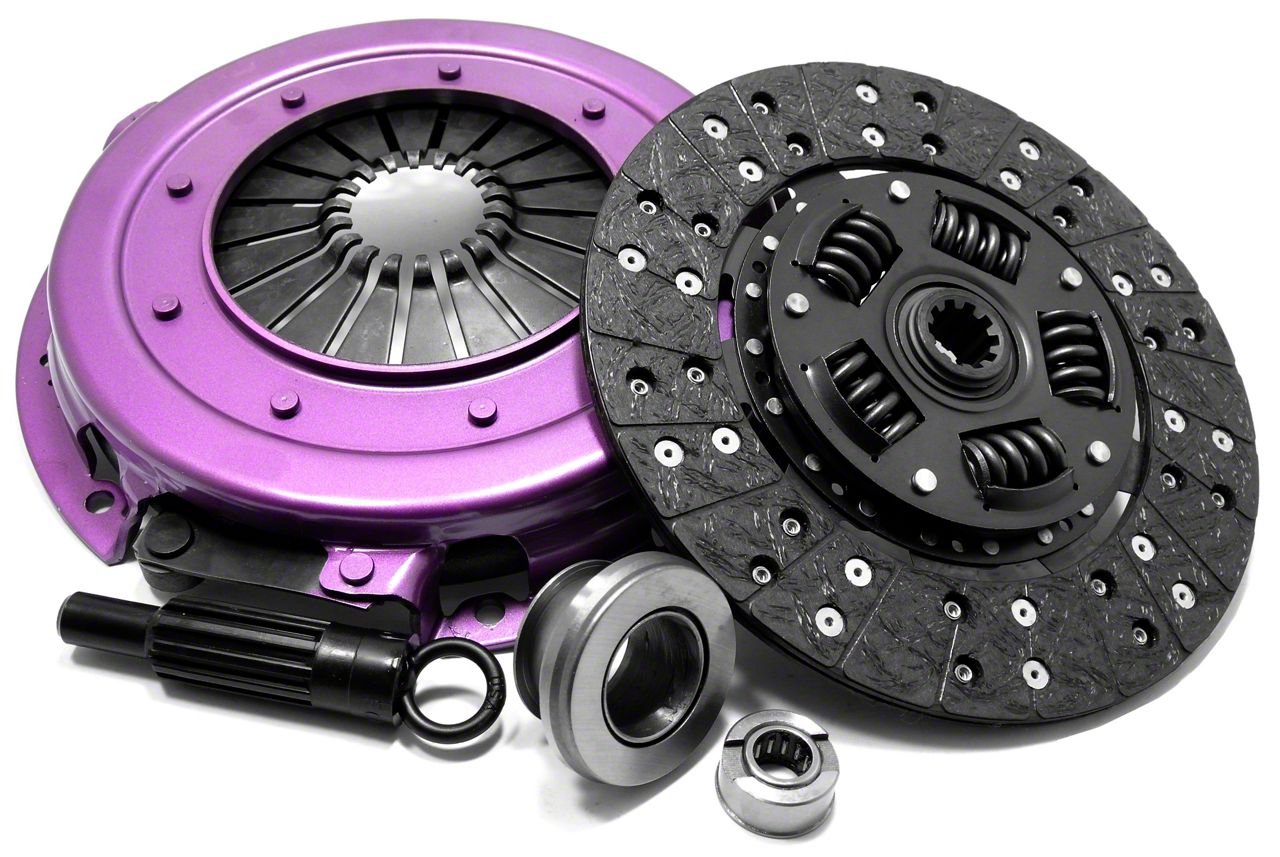 XClutch Mustang Stage 1 Single Sprung Organic Disc Clutch Kit; 10