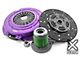 X-Clutch Stage 1 Single Sprung Organic Disc Clutch Kit with Hydraulic Release Bearing; 26-Spline (05-10 Mustang GT)