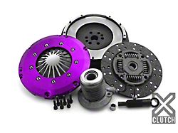 X-Clutch Stage 1 Single Sprung Organic Disc Clutch Kit with Flywheel and Hydraulic Release Bearing; 23-Spline (15-23 Mustang EcoBoost)