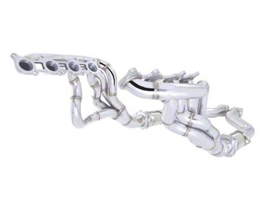 XForce 1-7/8 x 3-Inch Long Tube Headers with High Flow Metallic Catalytic Converters (15-17 Mustang GT)