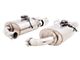 XForce Varex Twin 3-Inch Polished Axle-Back Exhaust (18-23 Mustang GT Fastback)