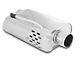XForce Oval Varex Hidden Motor Muffler; 3-Inch Inlet/3-Inch Outlet (Universal; Some Adaptation May Be Required)