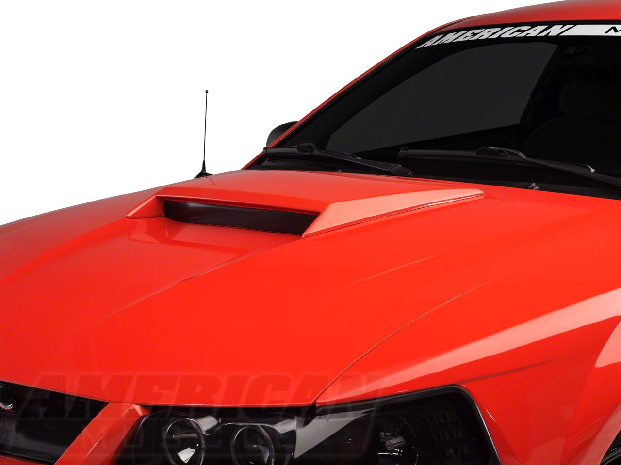 2000 mustang gt clearance hood scoop
