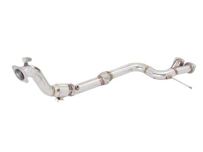 XForce 3-Inch Stainless High Flow Catted Downpipe (15-23 Mustang EcoBoost)