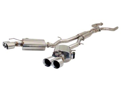 XForce Varex Twin 3-Inch Cat-Back Exhaust with Polished Tips (16-24 Camaro SS Coupe)