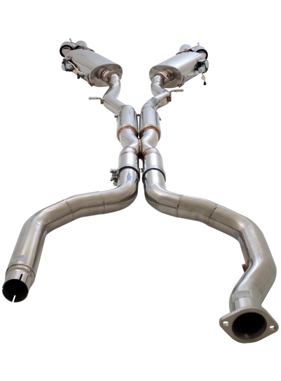 XForce Camaro Varex Twin 3-Inch Cat-Back Exhaust with
