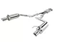 XForce Twin 2.50-Inch Cat-Back Exhaust with Round Rear Mufflers (15-23 Mustang EcoBoost w/o Active Exhaust)