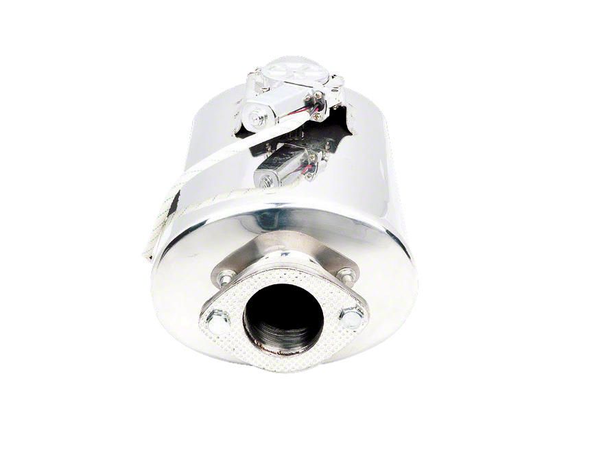 XForce Charger Varex Valved Center Oval Muffler with 4-Inch