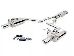 XForce Varex 2.50-Inch Cat-Back Exhaust with Oval Rear Mulffers (15-17 Mustang GT)