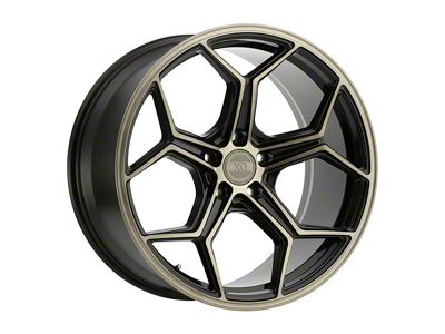 XO Luxury Helsinki Dark Bronze with Brushed Bronze Face Wheel; 20x9; 15mm Offset (05-09 Mustang)