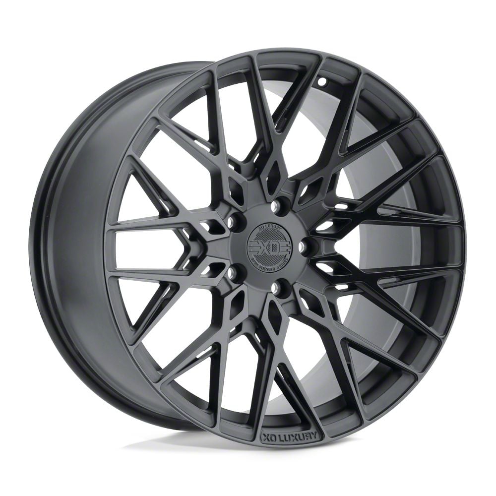 XO Luxury Mustang Phoenix Double Black Wheel; 19x9.5; 30mm