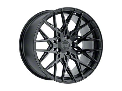 XO Luxury Phoenix Double Black Wheel; 20x9; 20mm Offset (05-09 Mustang)
