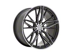 XO Luxury Zurich Gloss Black with Machined Gloss Dark Tint Wheel; 20x9 (05-09 Mustang)