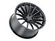 XO Luxury London Matte Black Wheel; Rear Only; 20x10.5 (10-15 Camaro)