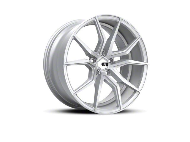 XO Luxury Verona Matte Silver Wheel; Rear Only; 20x10.5 (10-15 Camaro)