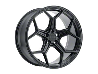 XO Luxury Helsinki Matte Black Wheel; 20x9; 32mm Offset (10-14 Mustang)