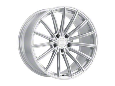 XO Luxury London Silver with Brushed Face Wheel; 20x9; 32mm Offset (10-14 Mustang)