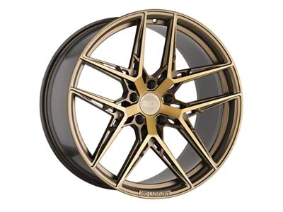 XO Luxury Cairo Bronze with Brushed Bronze Face Wheel; 20x9; 20mm Offset (15-23 Mustang GT, EcoBoost, V6)