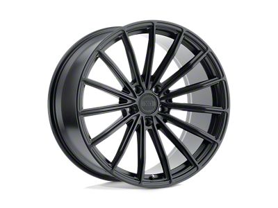 XO Luxury London Matte Black Wheel; Rear Only; 20x10.5; 20mm Offset (94-98 Mustang)