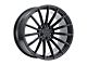 XO Luxury London Matte Black Wheel; Rear Only; 20x10.5 (16-24 Camaro)