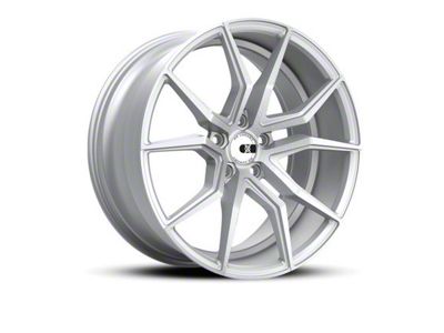 XO Luxury Verona Matte Silver Wheel; Rear Only; 20x10.5 (16-24 Camaro)