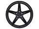 XO Luxury Auckland Matte Black Wheel; Rear Only; 22x10.5 (08-23 RWD Challenger, Excluding Widebody)