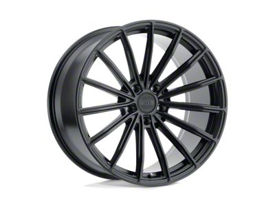 XO Luxury London Matte Black Wheel; Rear Only; 22x10.5 (08-23 RWD Challenger, Excluding Widebody)
