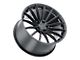 XO Luxury London Matte Black Wheel; Rear Only; 22x10.5 (06-10 RWD Charger)