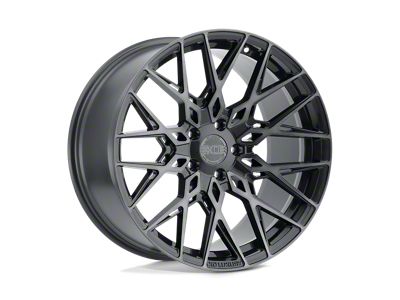 XO Luxury Phoenix Gunmetal with Brushed Gunmetal Face Wheel; Rear Only; 20x11 (20-24 Corvette C8 Stingray)