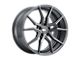 XO Luxury Verona Matte Gunmetal Wheel; 19x9 (05-13 Corvette C6 Base)